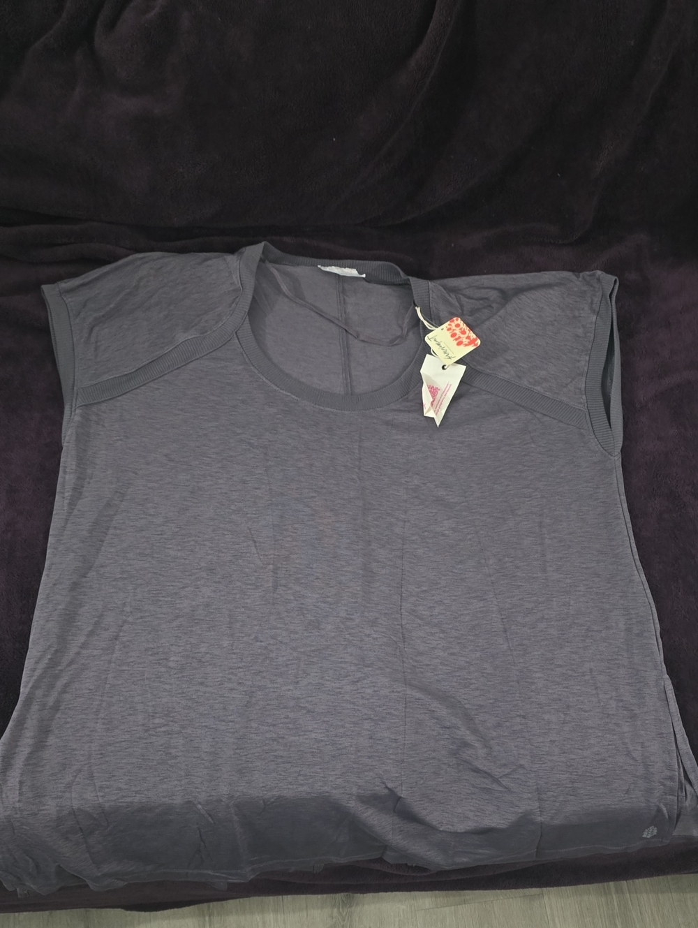 Free People X Hatch Cap-Sleeve Tee
